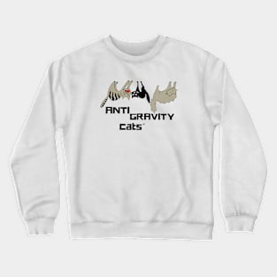 Anti Gravity Cats Original Art By Abby Anime Crewneck Sweatshirt